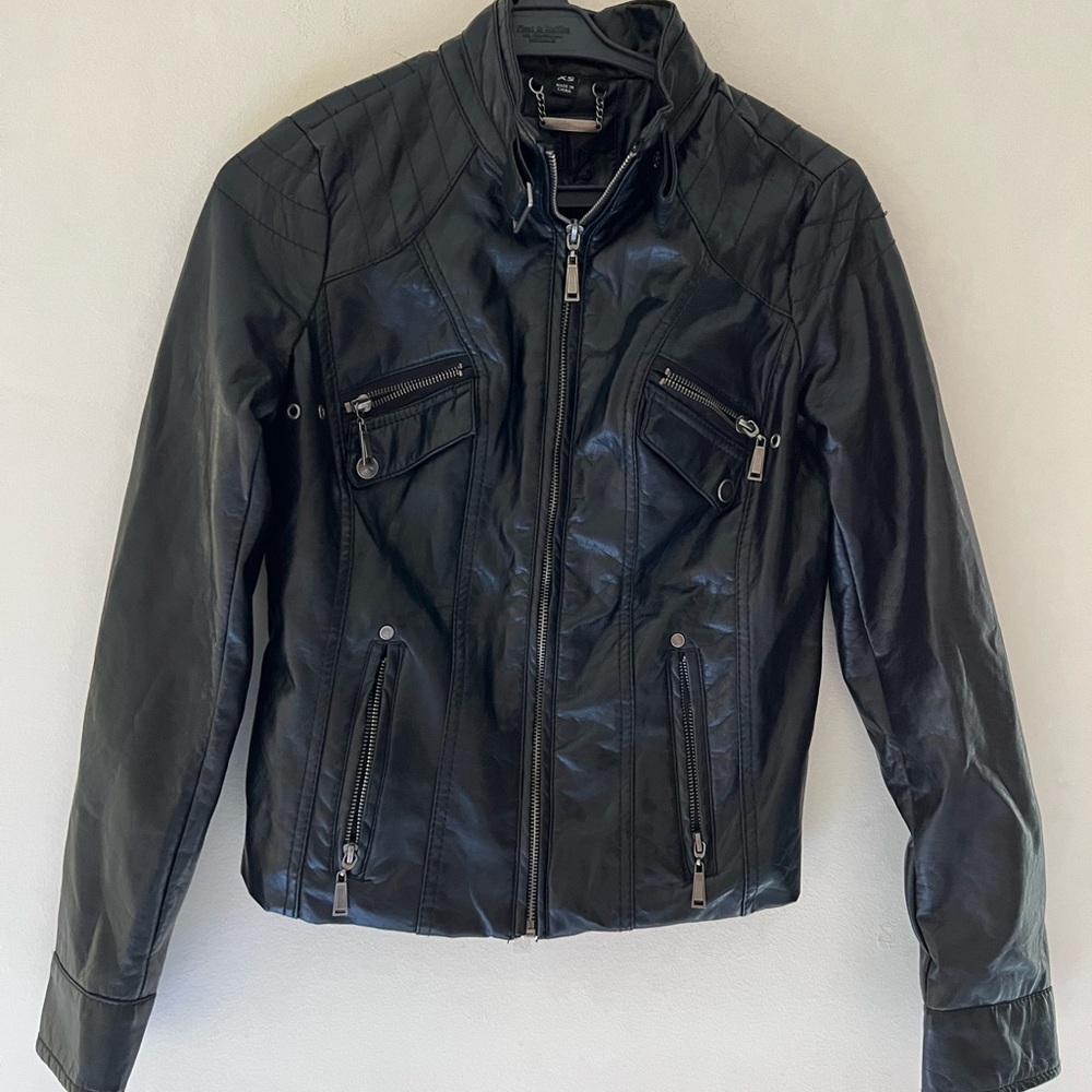 Vintage The Limited L2 black faux leather jacket - Size XS - circa 90‘s - 55$